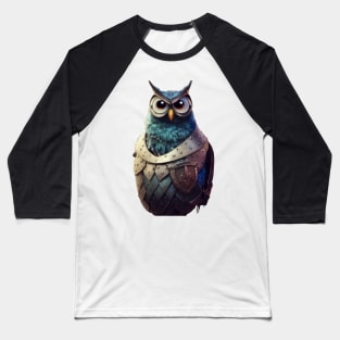 The Great Horn Owl Baseball T-Shirt